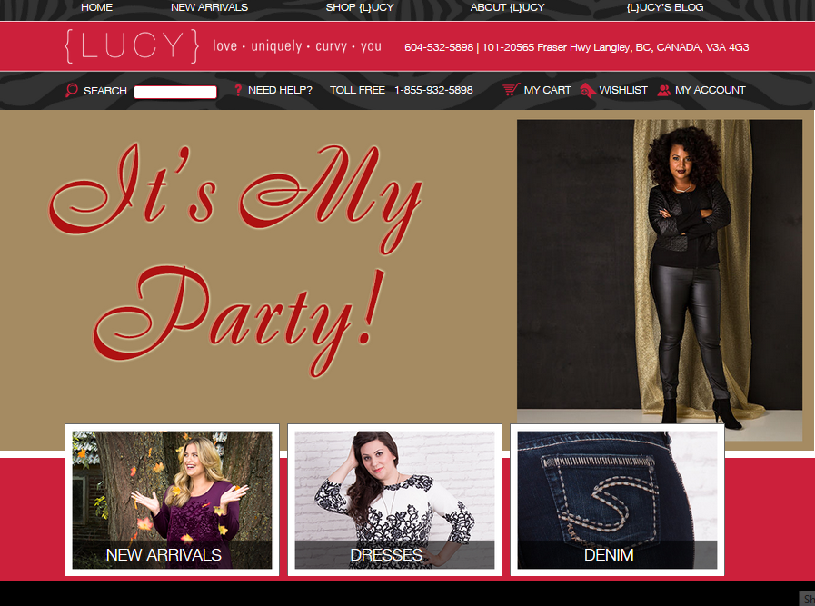 Retail Systems with Ecommerce deployed at Lucy Clothing