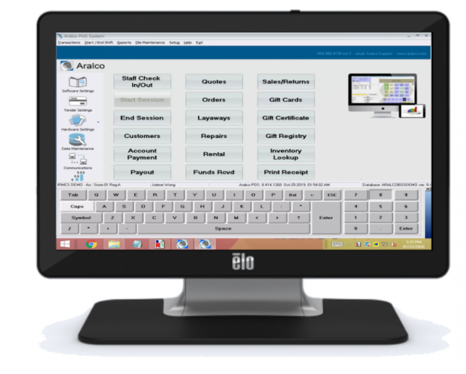 Sporting Goods Equipment Retail POS Systems