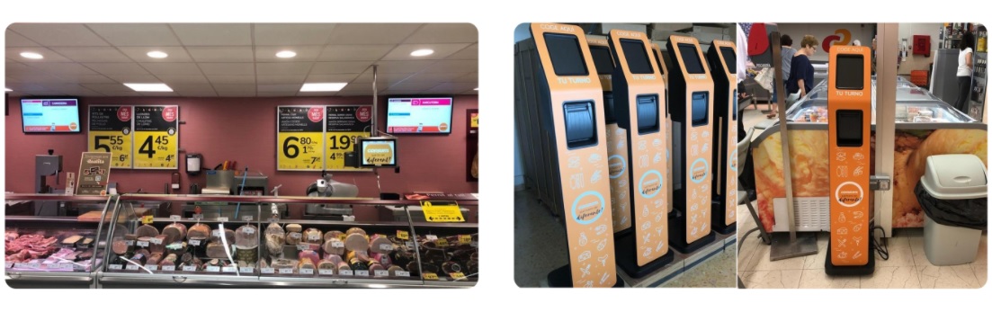 Queue Systems from Wavetec deployed in Consum Supermarket