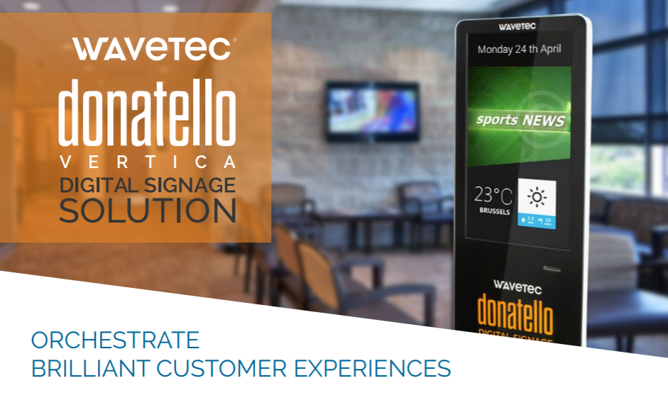 Donatello Vertica Digital Signage Display Systems