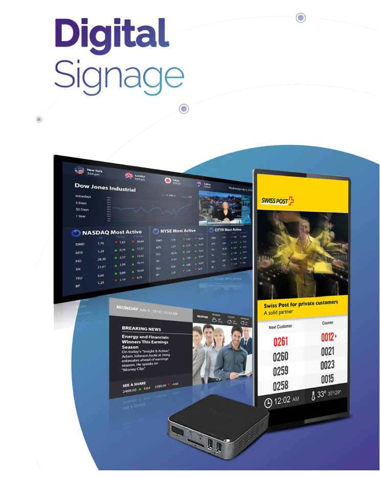 Queue Management & Digital Signage solutions