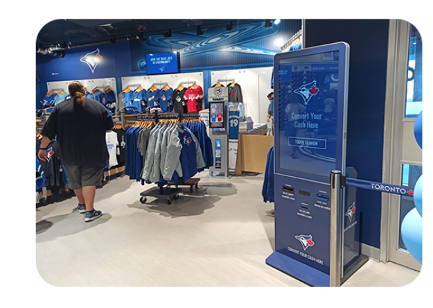 Rogers Centre goes cashless with Reverse ATM Kiosks